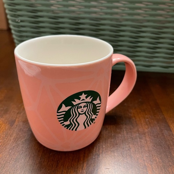 NWOT 2022 STARBUCKSPink With Muted Heart Design Siren Mug - Picture 4 of 10
